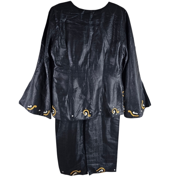 African Dashiki Women's Suit In M - Picture 4 of 10